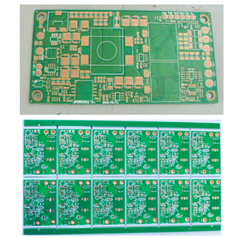 Single sided four layer aluminum substrate