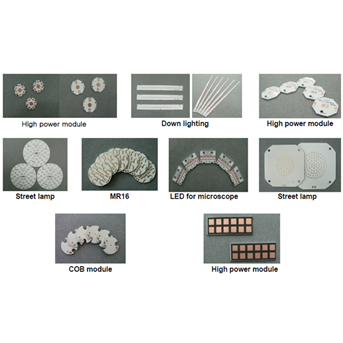 Single sided aluminum substrate