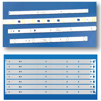 Single sided aluminum substrate